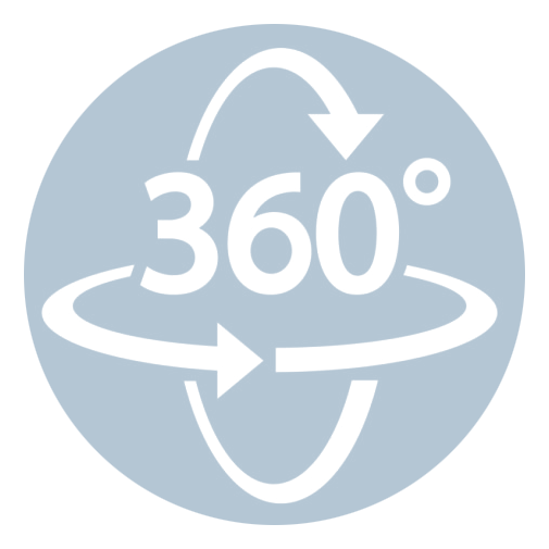 HDRI-panoarama-of-a-night-falling-on-a-country-house-in-winter-with-snow