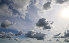 collection of 32 cloudy skies