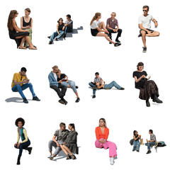 Sitting Collection 16