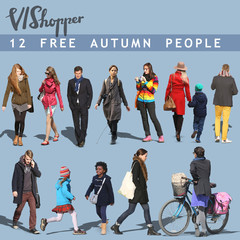 12 free autumn people