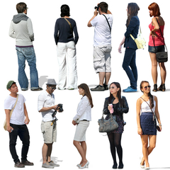 Standing People Collection