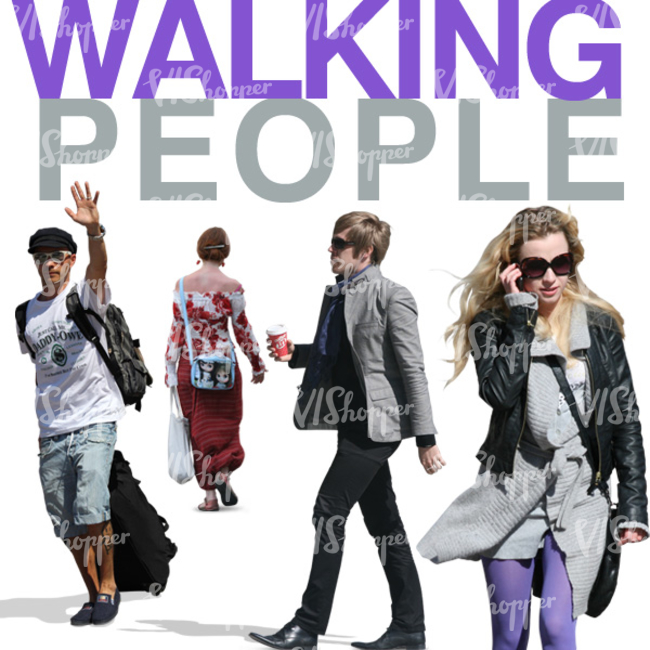 Walking People Collection