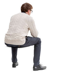 man sitting
