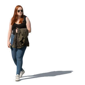 woman walking