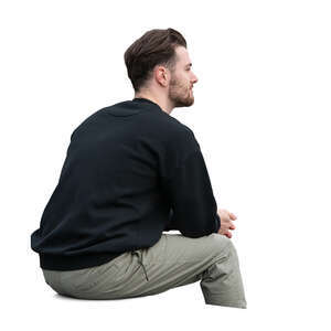 man sitting