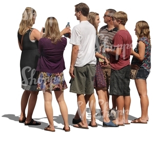 group of people standing together