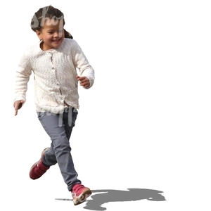 Girl running
