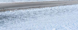 road in wintertime
