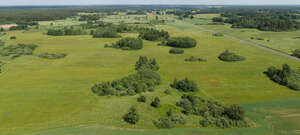 bird-eye view of a countryside in summer