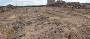 rocky gravel and sand