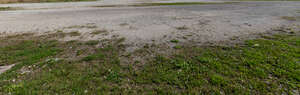 grassy gravel