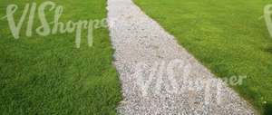 park pathway coevered with gravel