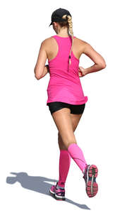 woman running