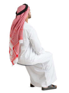 arab man sitting