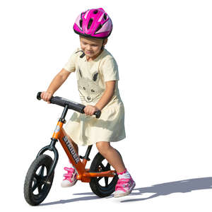 girl riding a likeabike