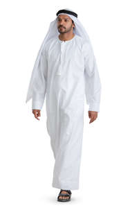 arab man walking - VIShopper