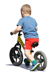 little boy with a likeabike