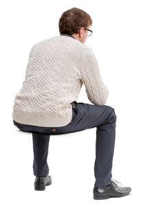 man sitting