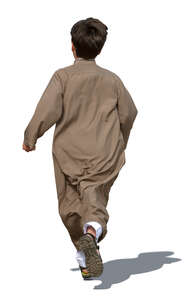arab boy running