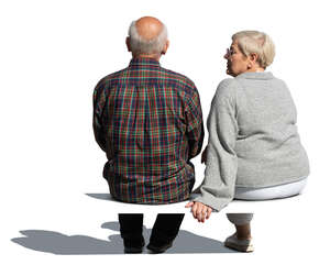 older couple sitting