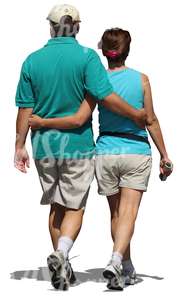 couple walking arm in arm