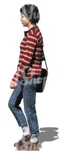 woman walking