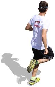 man jogging