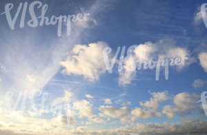 sky texture with white clouds
