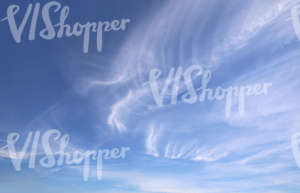 daytime sky with interesting cirrus clouds