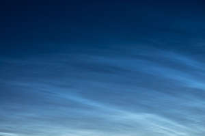 deep blue sky
