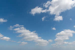 daytime sky with few clouds