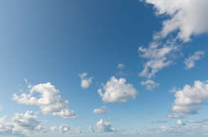 daytime sky with little clouds