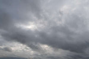 light grey overcast sky