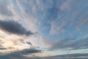 sunset in pastel colours
