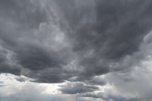 sky with massive grey clouds