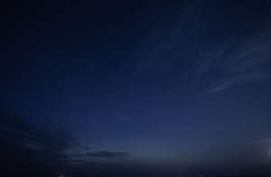 dark blue night sky