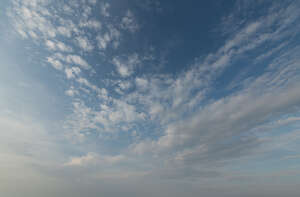 pale blue daytime sky with clouds