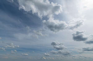 sky with light clouds