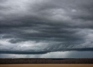 grey overcast rainy day sky