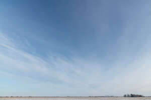 pale blue clear sky