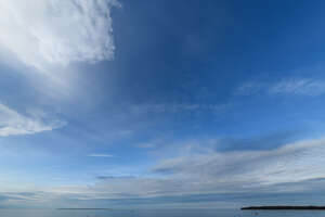 sky with white and grey clouds