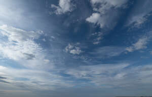 daytime sky with thin clouds