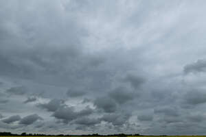 sky with grey clouds