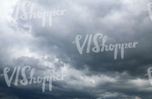 sky with dark grey nimbus clouds