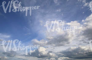 daytime sky with some darker clouds