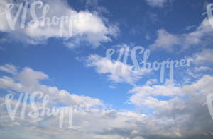 blue daytime sky with clouds