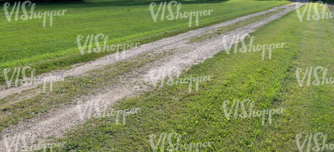 small gravel road