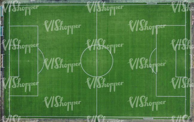 top view of a football stadium