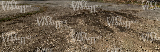 gravel in sunlight