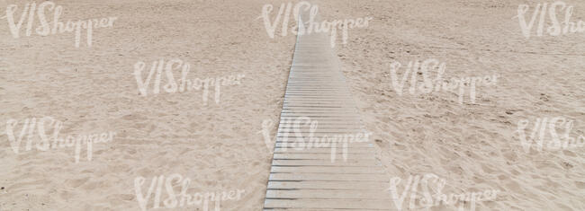 sand with a small path